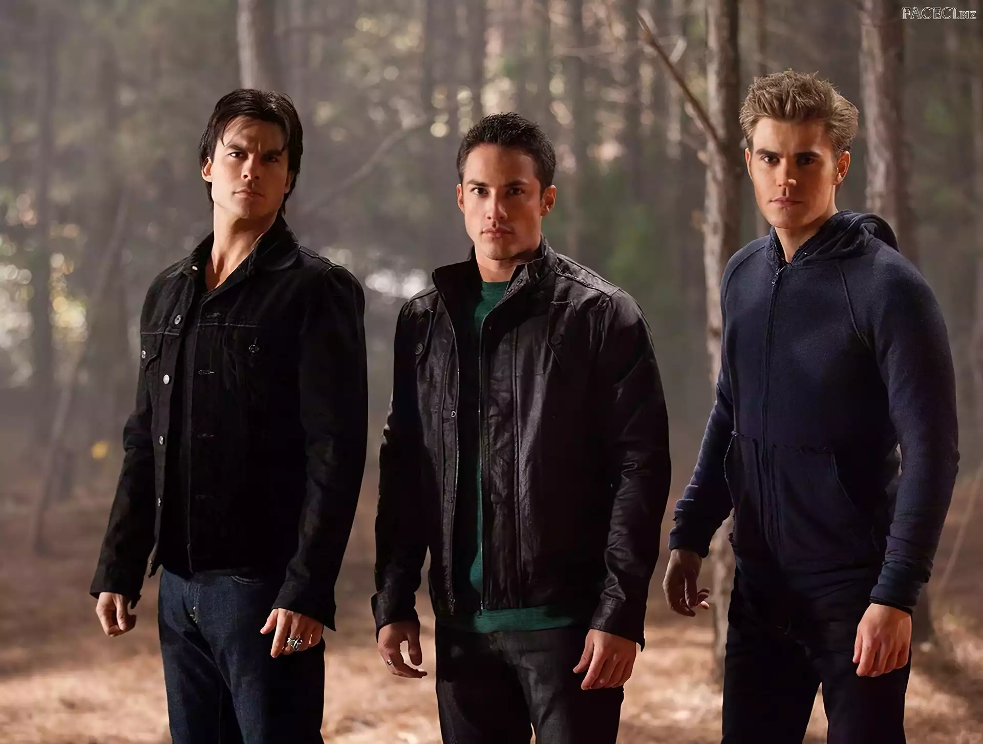 Paul Wesley, Michael Trevino, The Vampire Diaries, Pamiętniki wampirów, Ian Somerhalder