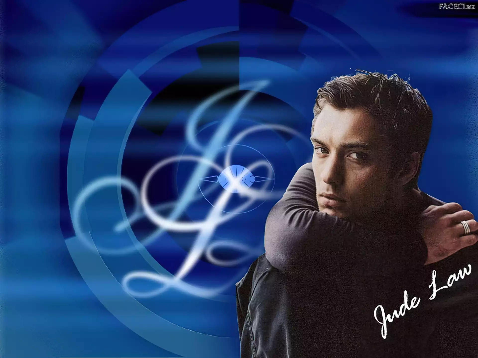 Jude Law, niebieskie oczy