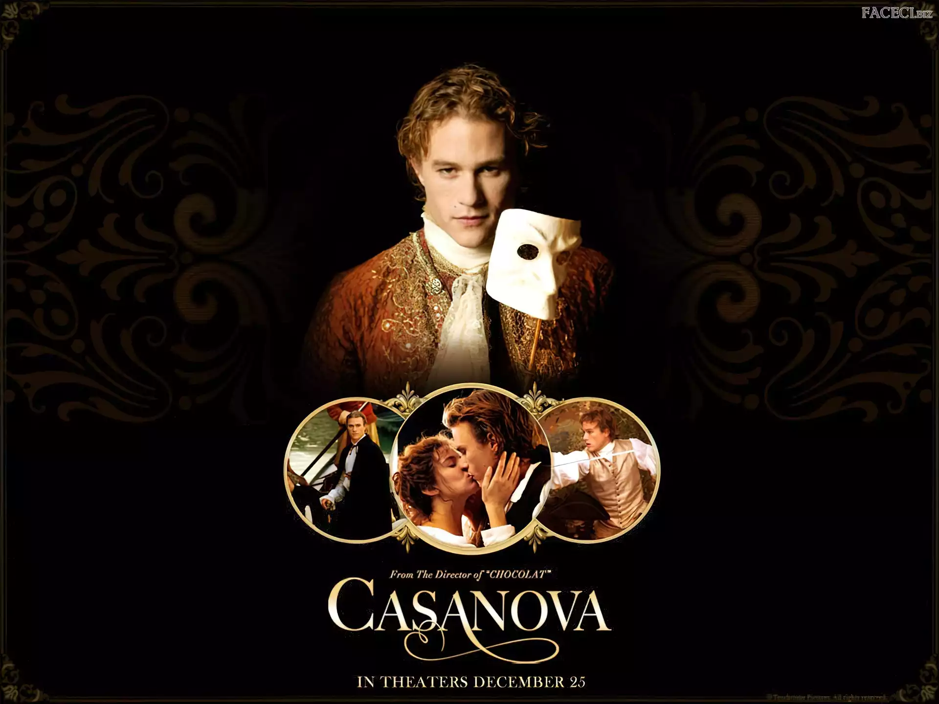 maska, Casanova, Heath Ledger
