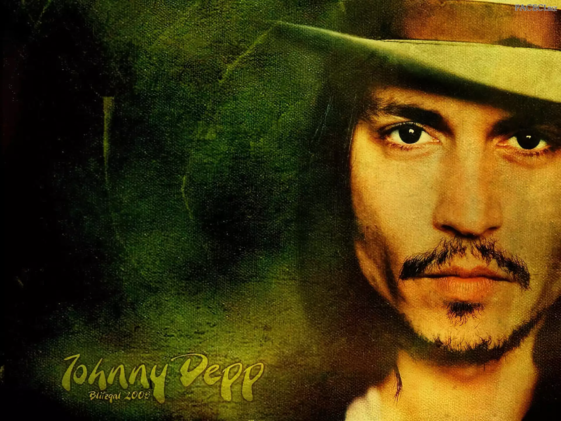 wÄ…sik, Johnny Depp, kapelusz